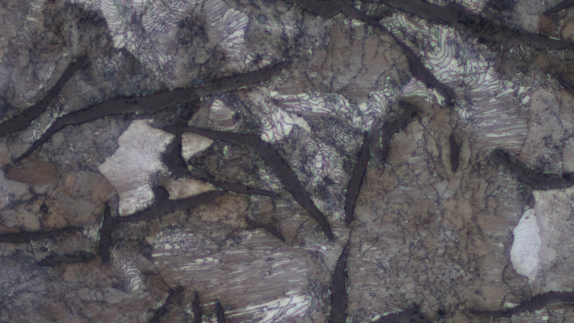 Close Up Microstructure of Metallic Alloy Close Up Microstructure of Metallic Alloy