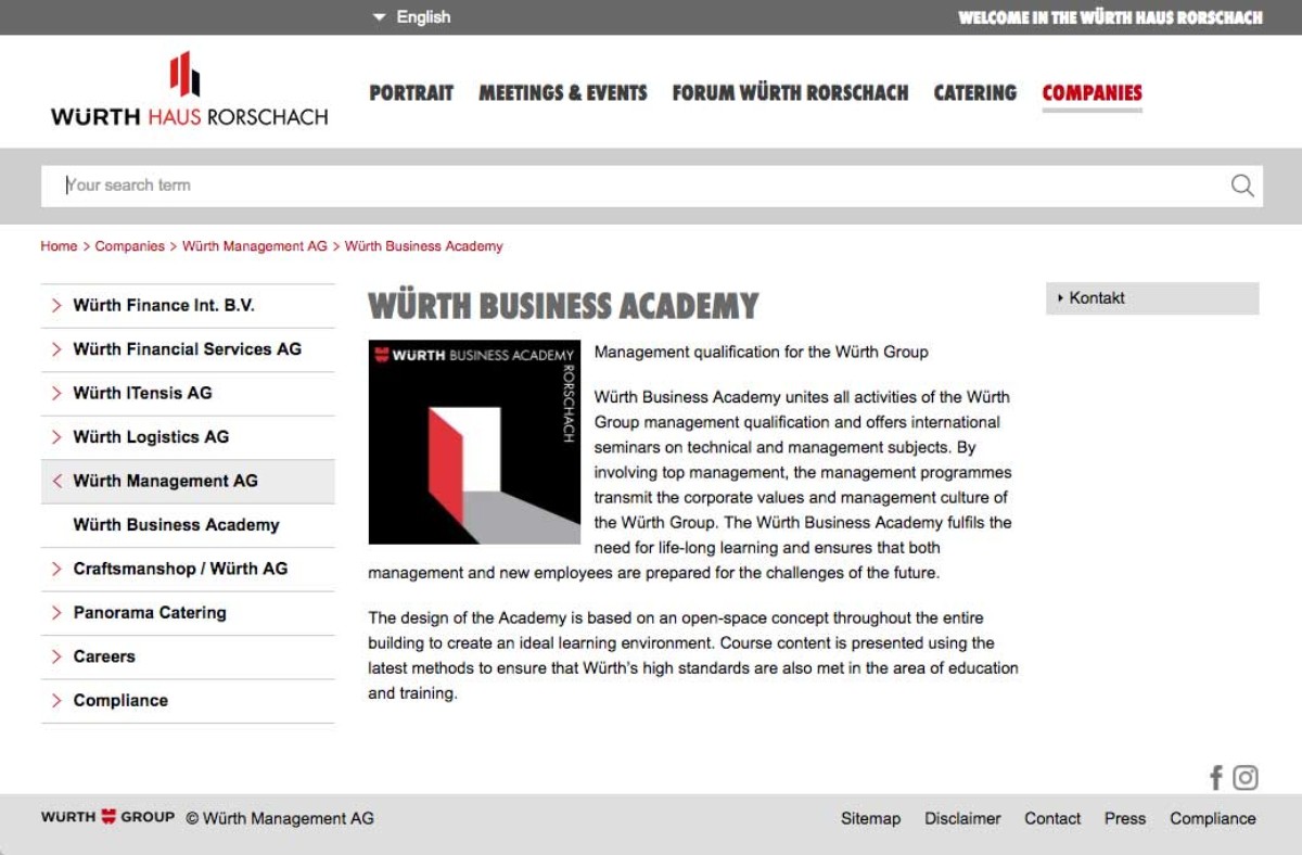 Wurth Business Academy