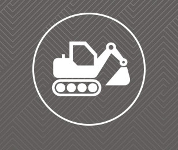 Excavator Icon Excavator Icon