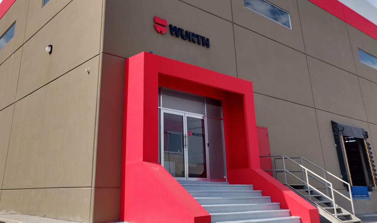 Wurth Mexico Building Entrance