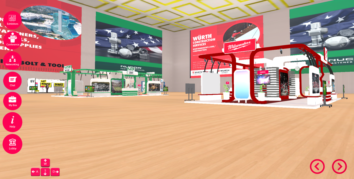 WCS Supplier Day Screenshot of Exhibition Hall WCS Supplier Day Screenshot of Exhibition Hall