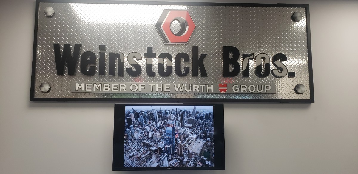 Weinstock Bros. Sign on Wall Weinstock Bros. Sign on Wall