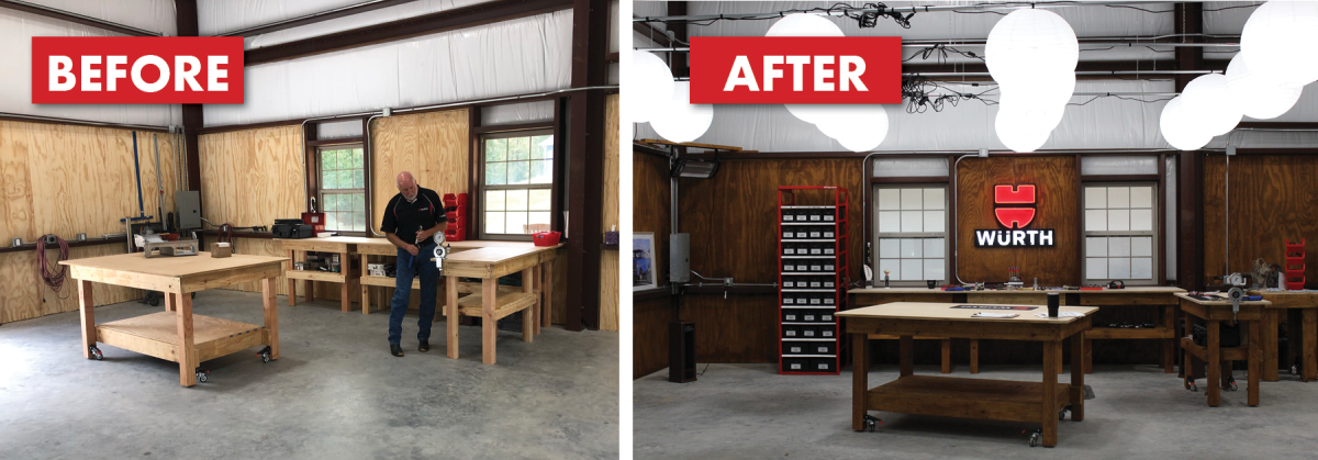 Würth Knowing Set Before and After Würth Knowing Set Before and After