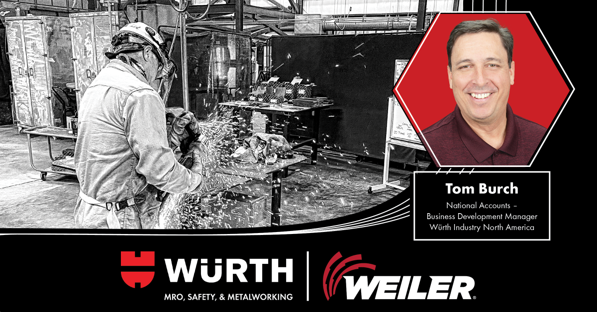Würth MRO, Safety, & Metalworking and Weiler Abrasives Help Shipbuilder Standardize Abrasive Testing Würth MRO, Safety, & Metalworking and Weiler Abrasives Help Shipbuilder Standardize Abrasive Testing