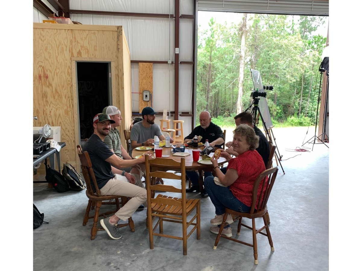 Team lunch break