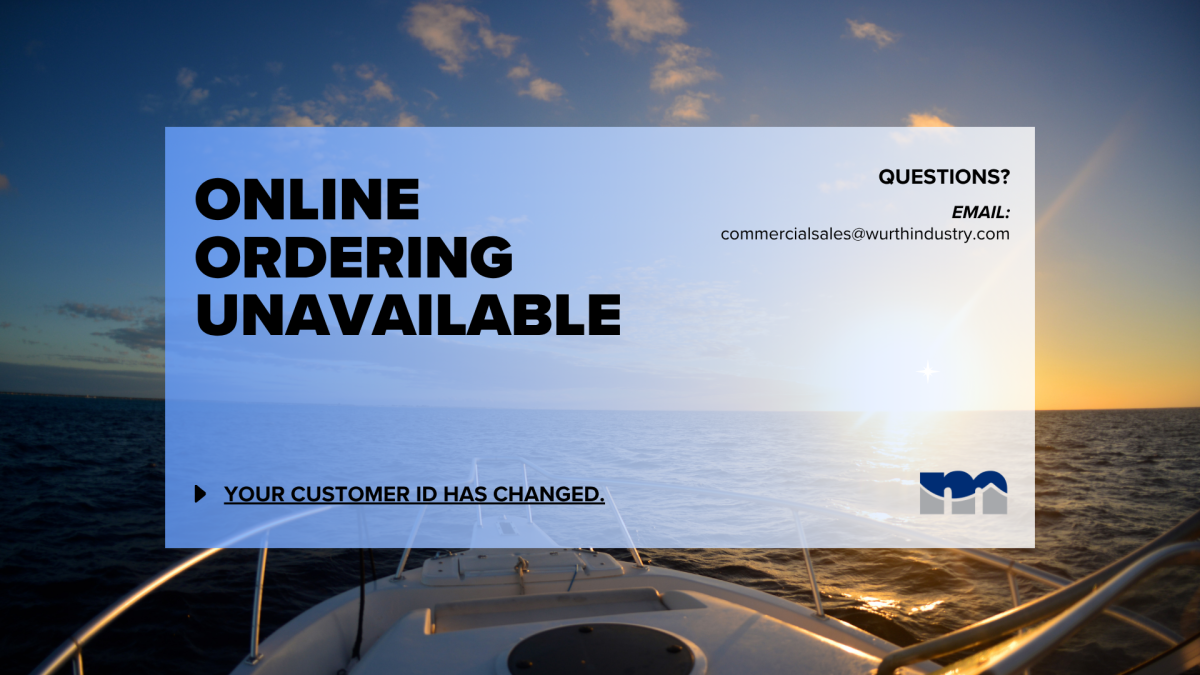 Online Ordering Unavailable